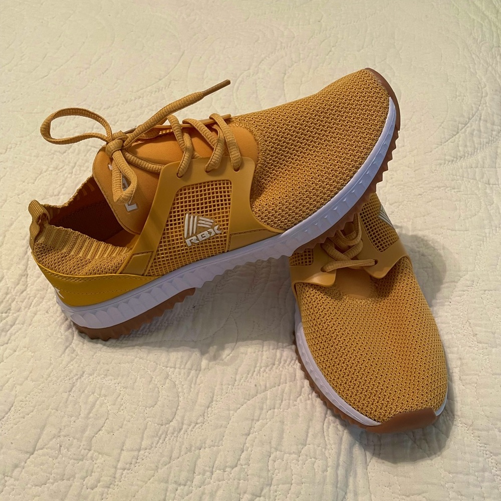 RBX Women's Sneakers in Mustard Yellow